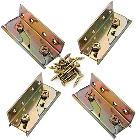 best bed rail metal bracket fitting|5'' bed frames brackets.